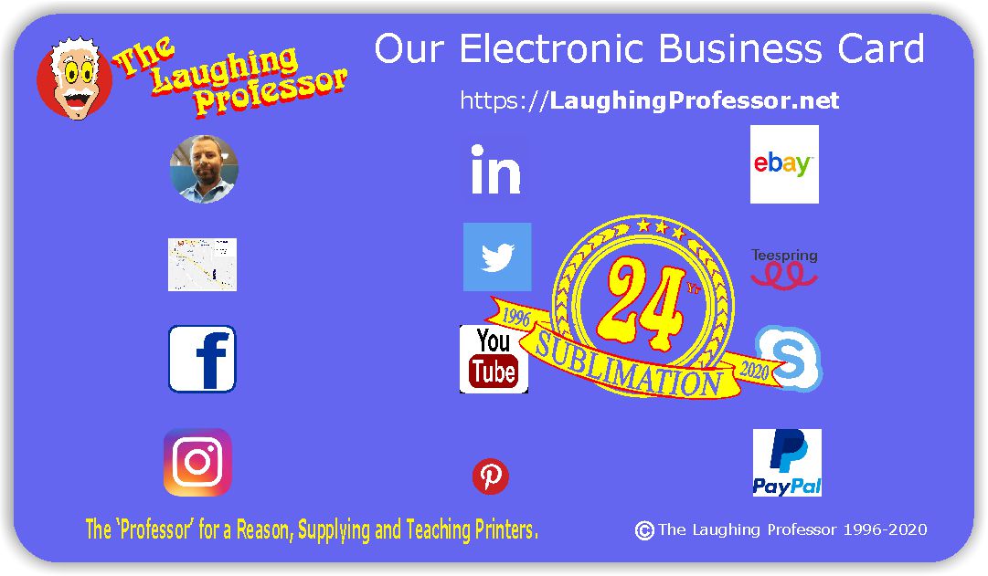 Our Electronic Business Card - The Laughing Professor