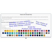 Single Palette, Matching Product Color. - ADD TO YOUR WEBSITE Single Palette, Matching Product Color. - ADD TO YOUR WEBSITE