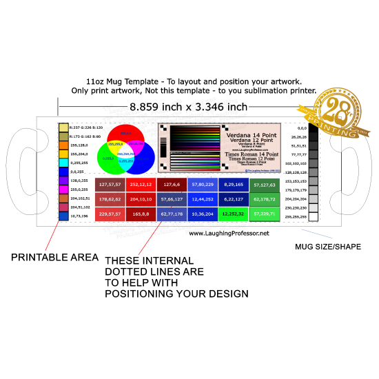 RGB Mug sample template file