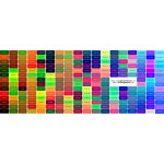 RGB Color Reference Chart | sublimation color chart RGB Color Reference Chart | sublimation color chart