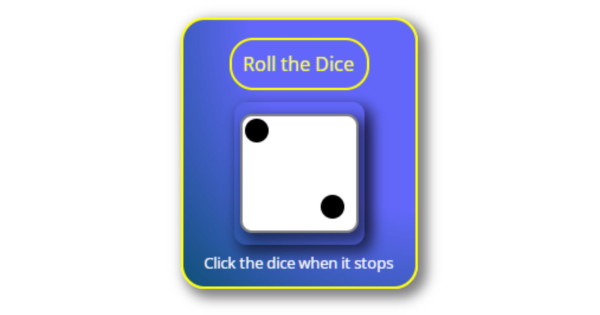 Roll The Dice - Random Web Page Picker