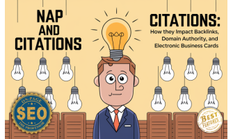 Citations Impacting Backlinks, DA, Electronic Business Cards
