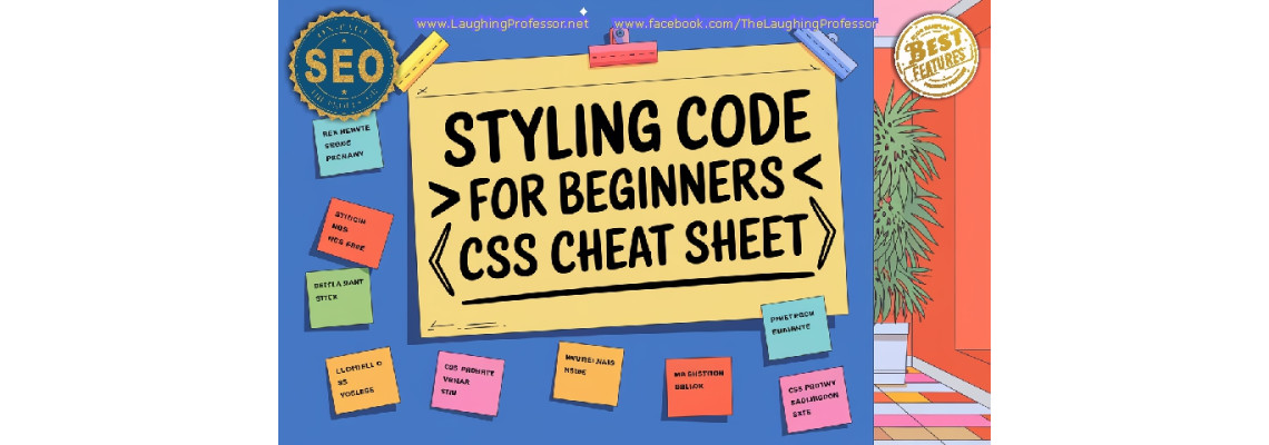 Styling code for beginners<style>CSS Cheat Sheet</style>