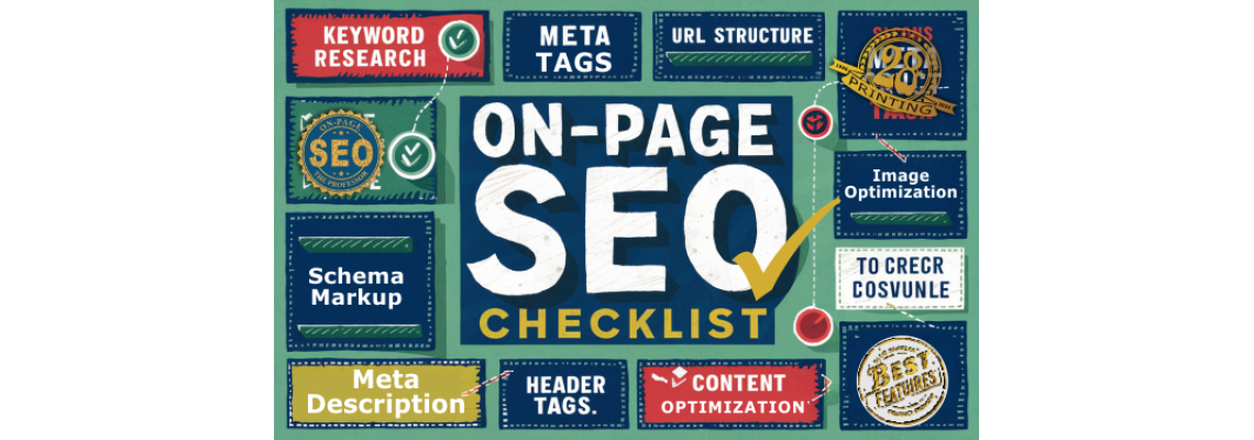 On-Page SEO Checklist. Check every point when done.