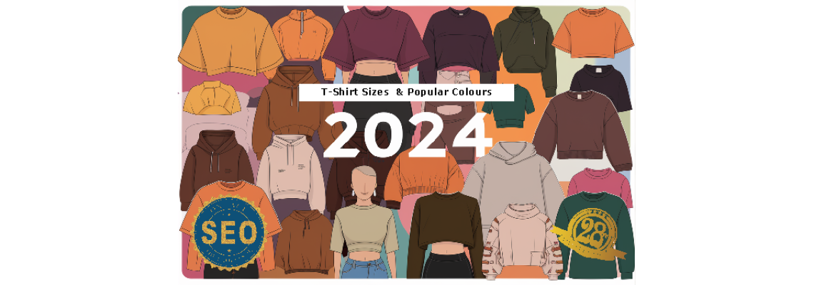 Popular sizes and colors 2024