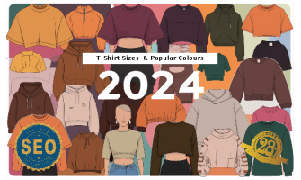 Popular sizes and colors 2024