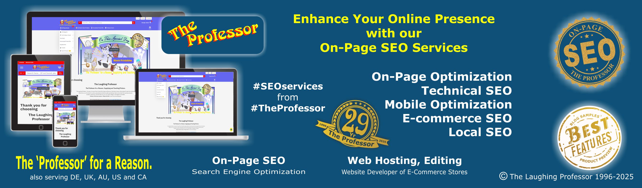 the professor seo services WV