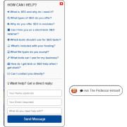 Custom Web Q&A Chat Widget – No Branding, No Subscriptions