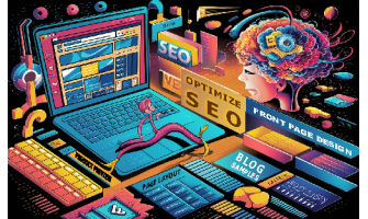 How To design, layout, and develop a front page that maximizes SEO