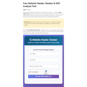 White Label Website Header Checker Tool Subscription