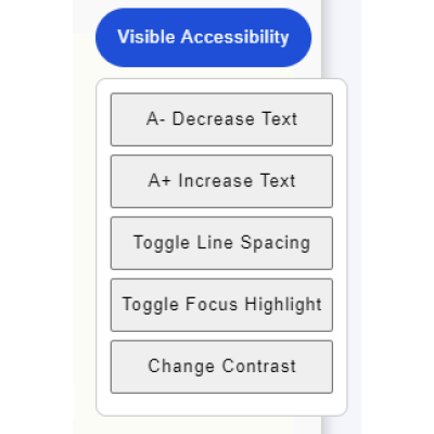 Accessibility ADA Contrast Control Widget - Embedded Widgets