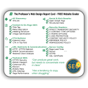 White Label Web Design Report Card Subscription