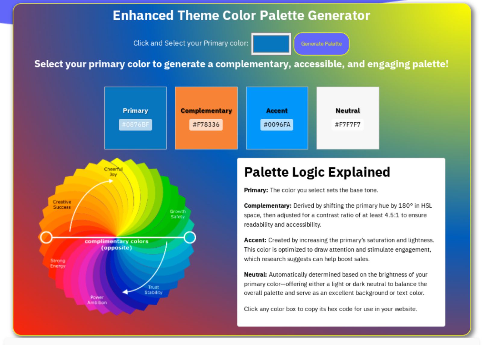 theme color theory