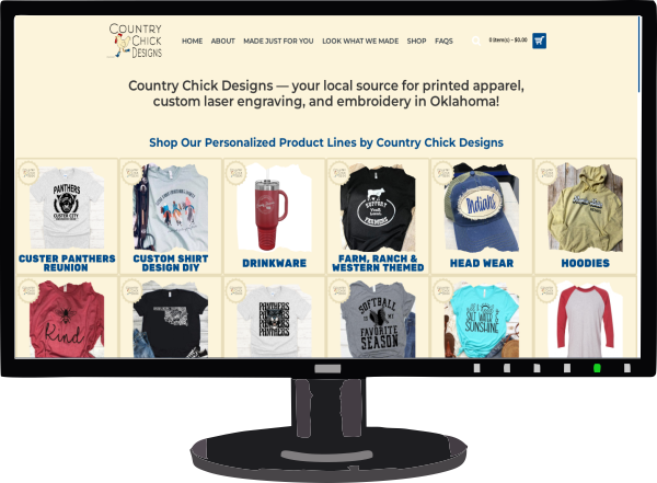 country chick designs