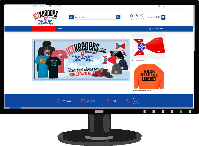 website home page ictkeepers