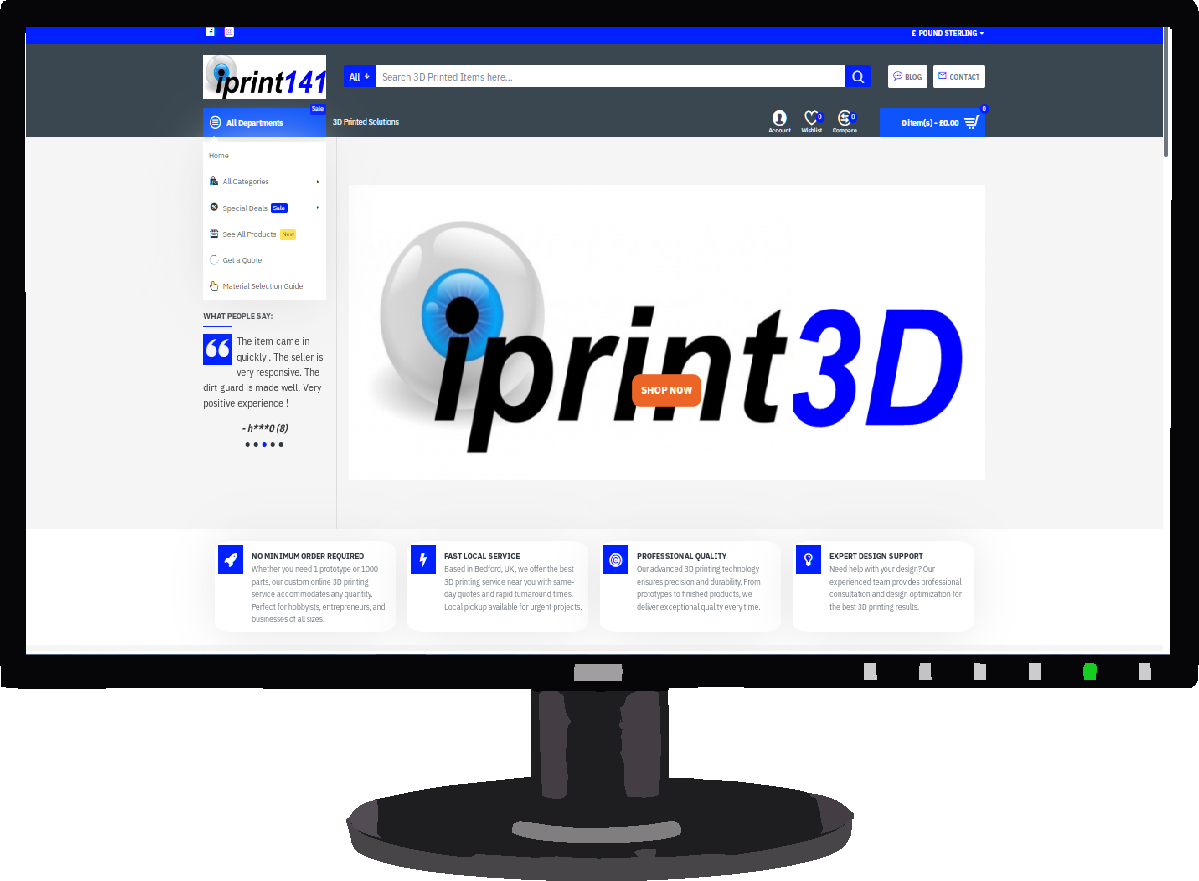 website home page iprint