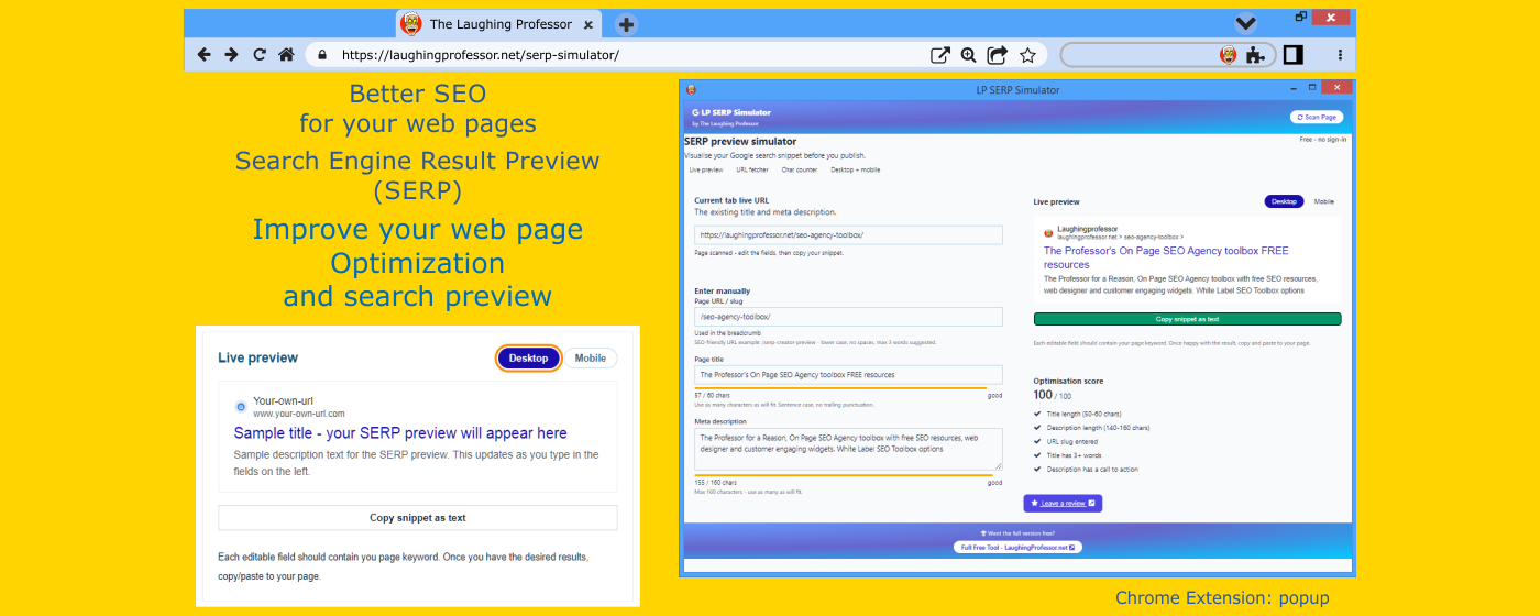 search engine preview simulator