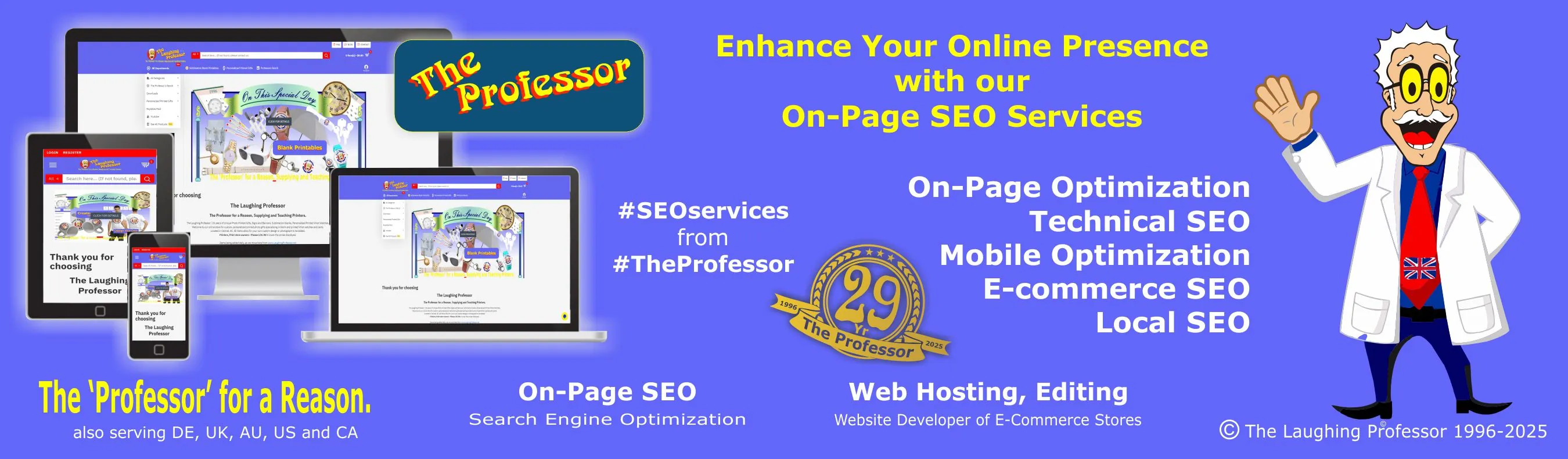 the professor local seo WV