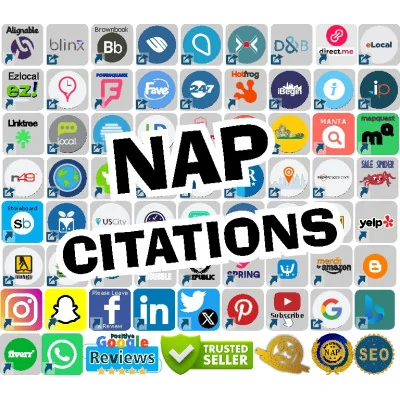 Citations (NAP), BACKLINKS - Get listed on More!